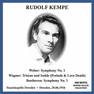 the album cover for Weber / Wagner / Beethoven / Skd / Kempe - Symphony 1