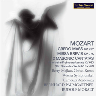 the album cover for Wiener Symphoniker - Credo Mass in C Major KV 257