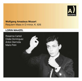 the album cover for Lorin Maazel - Requiem in D minor
