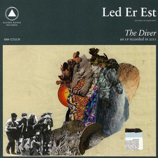 the album cover for Led Er Est - The Diver