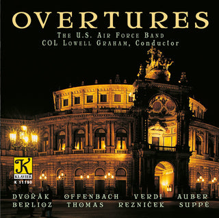 the album cover for United States Air Force Band - Overtures