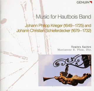 the album cover for Marianne R. Pfau - Music for Hautbois Band