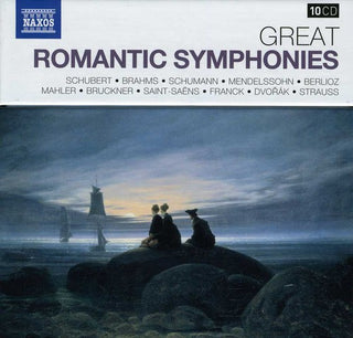 the album cover for Great Romantic Symphonies / Various Box - Great Romantic Symphonies / Various