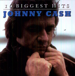 the album cover for Johnny Cash - 16 Biggest Hits
