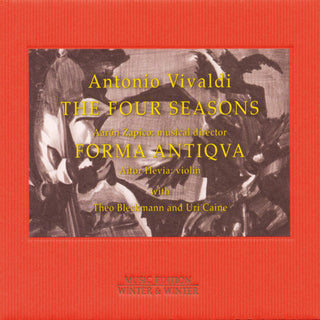 the album cover for Concerto Zapico - Four Seasons