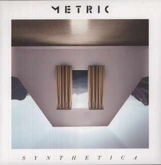 the album cover for Metric - Synthetica [Baby Blue LP]