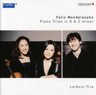 the album cover for Leibniz Trio - Piano Trios in D & C minor
