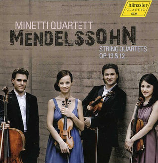 the album cover for Minetti Quartet - String Quartets Op. 13 & 12