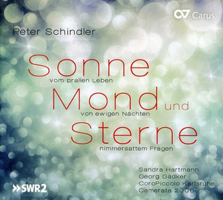 the album cover for Peter Schindler - Sonne & Mond Und Sterne Cantata