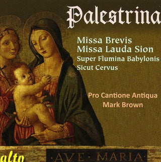 the album cover for Pro Cantione Antiqua - Missa Brevis / Missa Lauda Sion