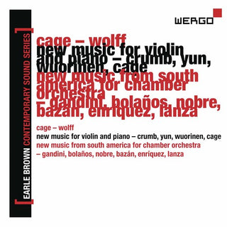 the album cover for Earle Brown Contemporary Sound Series 6 / Various - Earle Brown Contemporary Sound Series 6 / Various