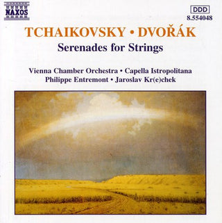 the album cover for Tchaikovsky / Dvorak - Serenades