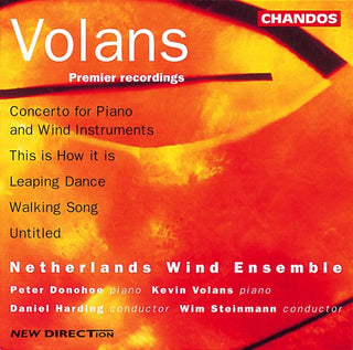 the album cover for Daniel Harding - Concerto for Piano & Winds / Works