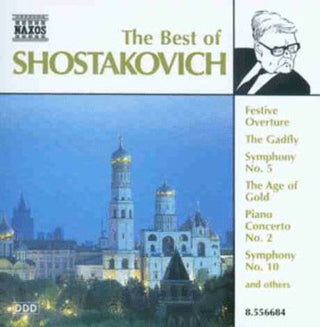 the album cover for Various Artists - Best of Shostakovich