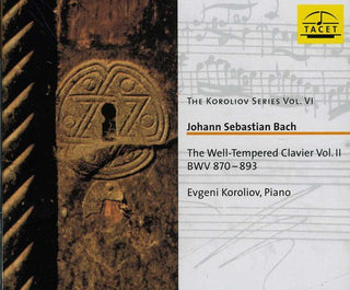 the album cover for J Bach S / Koroliov - Koroliov Series 6