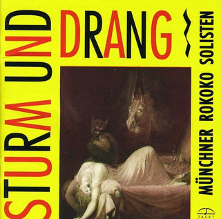 the album cover for Bach / Schaffrath / Keinknecht / Beethoven - Sturm Und Drang 1