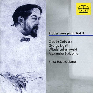 the album cover for Debussy / Erika Haase - Etudes Pour Piano 2