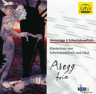 the album cover for Shostakovich / Abegg Trio - Hommage a Shostakovich: Piano Trios