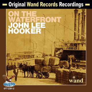 the album cover for John Lee Hooker - On the Waterfront