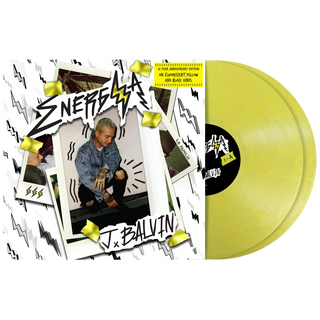 J. Balvin- Energia (10th Anniversary Edition, Fluorescent Metallic Yellow Vinyl)
