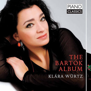 the album cover for KlÃ¡ra WÃ¼rtz - Bartok Album