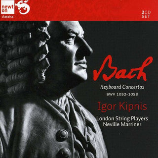 the album cover for J Bach S / Marriner / Kipnis - Keyboard Concertos