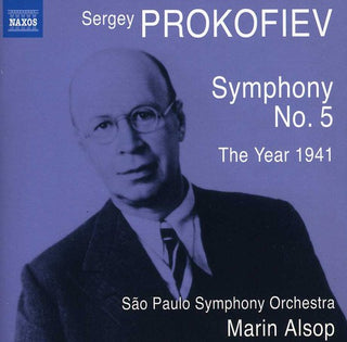 the album cover for Marin Alsop - Symphony No.5: The Year 1941
