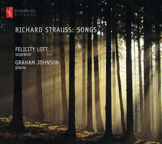 the album cover for Graham Johnson - Strauss Songs