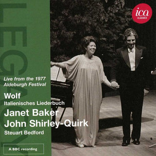 the album cover for Steuart Bedford - Ica Legacy: Wolf Italienisches Liederbuch