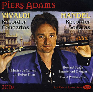 the album cover for Vivaldi / Adams / Handel - Recorder Music