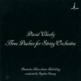 the album cover for David Chesky - 3 Psalms for String Orchestra