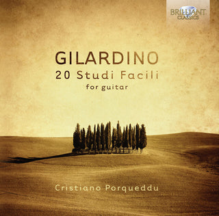 the album cover for Cristiano Porqueddu - 20 Studi Facili for Guitar