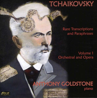 the album cover for Anthony Goldstone - Rare Transcriptions
