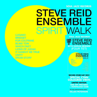 Steve Reid Ensemble feat. Kieran Hebden- Spirit Walk (Indie Exclusive Vinyl)