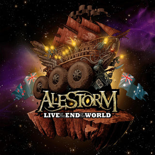 the album cover for Alestorm - Live at the End of the World