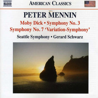 the album cover for Seattle Symphony - Moby Dick / Symphonies Nos. 3 & 7