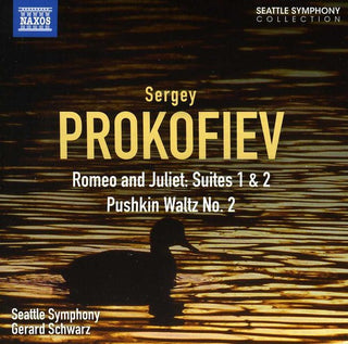 the album cover for Seattle Symphony - Romeo & Juliet Suites 1 & 2 / Pushkin Waltz No. 2