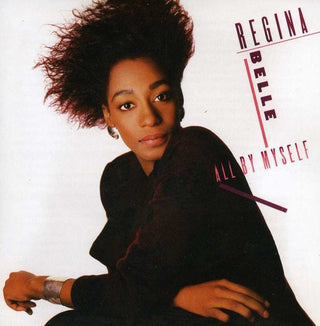 the album cover for Regina Belle - All By Myself