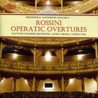 the album cover for Rossini / Scottish Chamber Orch / Laredo - Overtures