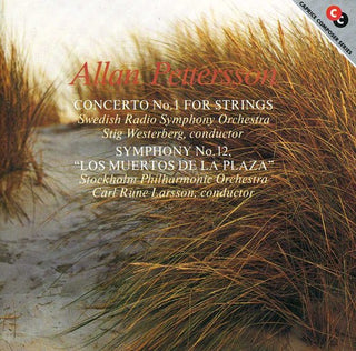 the album cover for Bjorn Sjogren - Concerto 1 for Strings / Symphony 12