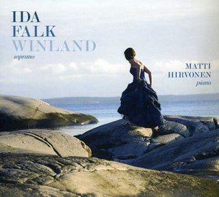 the album cover for Ida Falk Winland - Ida Falk Winland Sings Copland Nystroem & Strauss