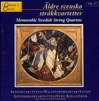 the album cover for Memorable Swedish String Quartets 5 / Various - Memorable Swedish String Quartets 5 / Various