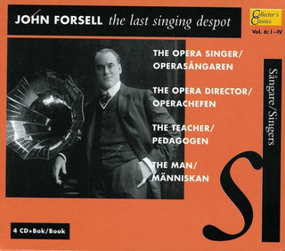 the album cover for John Forsell - Last Singing Despot