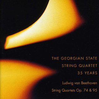the album cover for Georgian State String Quartet - String Quartets Op. 74 & 95