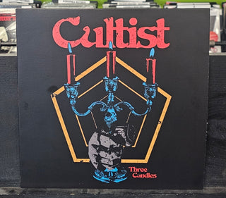 Cultist- Three Candles (Orange W/ Red Splatter)(Numbered 214/500)