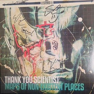 Thank You Scientist- Maps Of Non-Existent Places (Blue)(Signed)