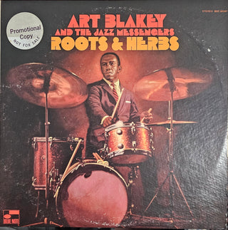 Art Blakey And The Jazz Messengers-Roots & Herbs (1970 Reissue)(Promo Sticker)