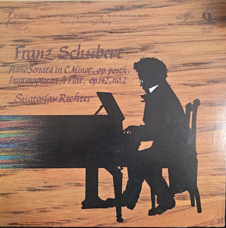 Schubert- Piano Sonata In C Minor, Op. Posth./ Impromptu In A-Flat, Op. 142, No. 2 (Sviatoslav Richter, Piano)