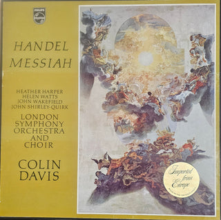 Handel- Messiah (Colin Davis, Conductor)