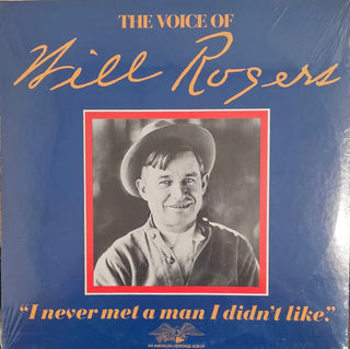 Will Rogers- The Voice Of Will Rogers (Sealed)